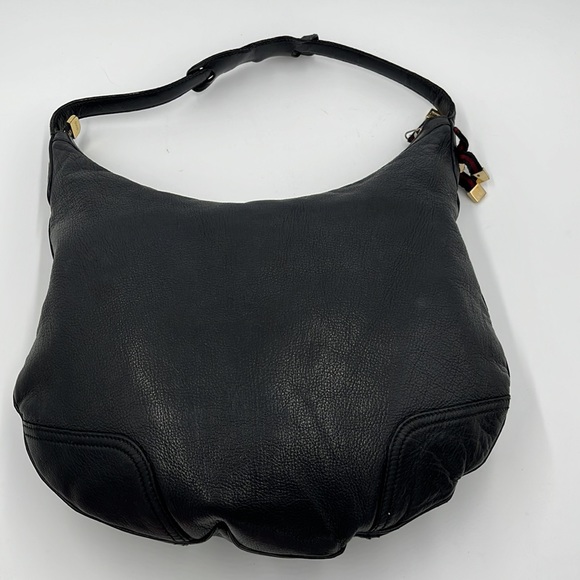 Authentic Gucci Black Leather Shoulder bag / Hobo - Picture 14 of 17